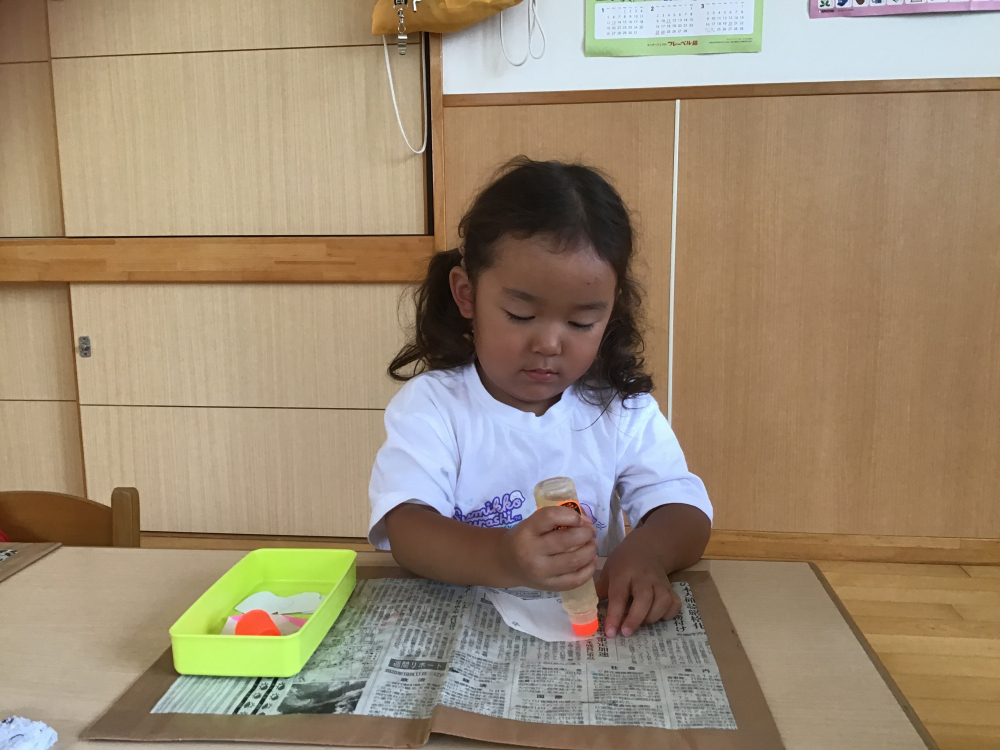 6月の制作帳「はみがき」♪