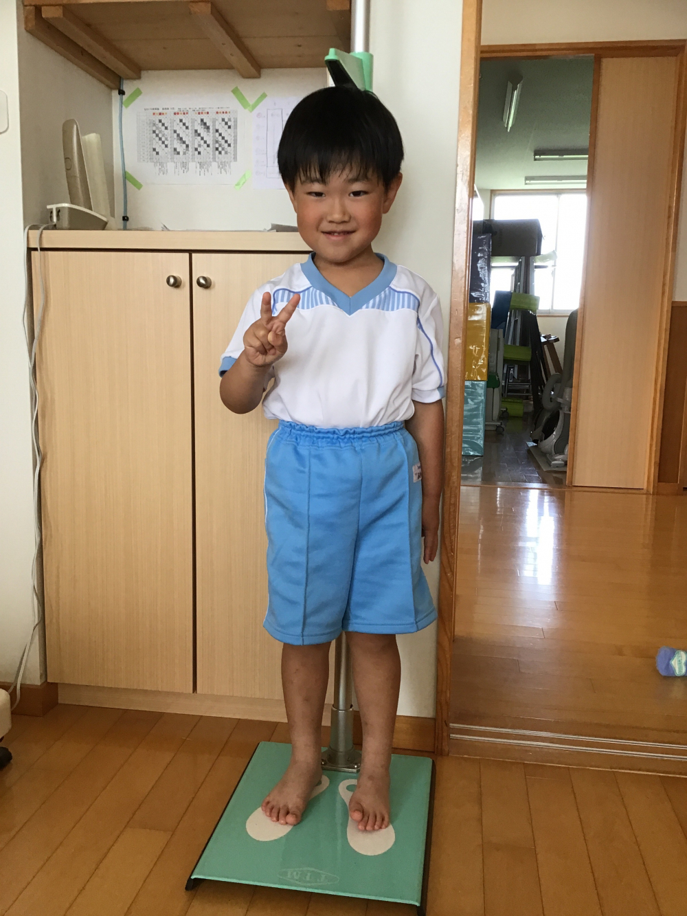 身体測定、ピカピカデー