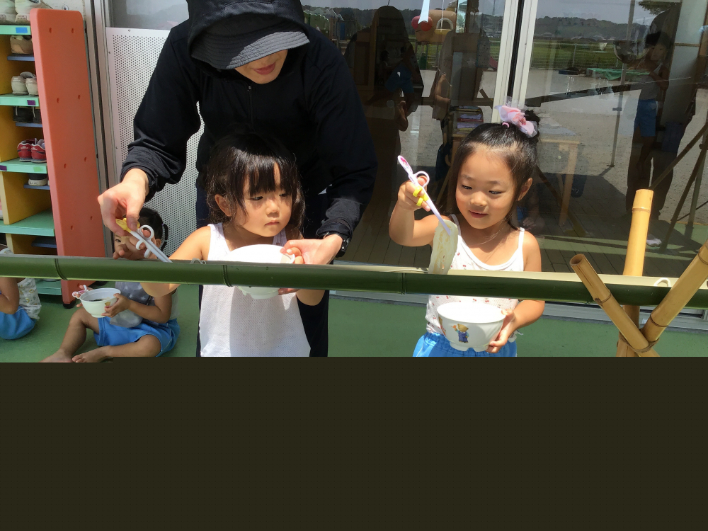 流しそうめん☆彡
