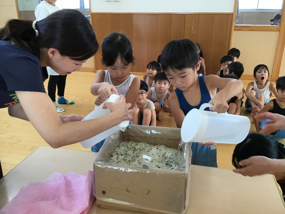 防災の日食育集会
