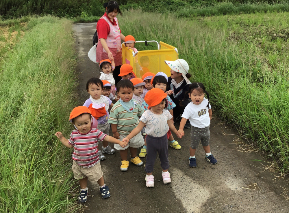 お散歩＆園庭遊び！