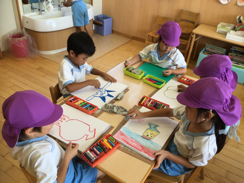 組体操の練習！