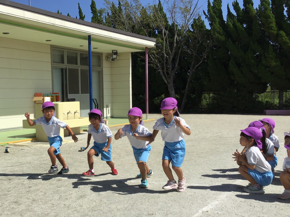 かけっこ練習☀