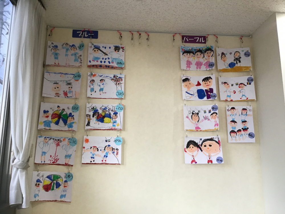 運動会の思い出の絵♪