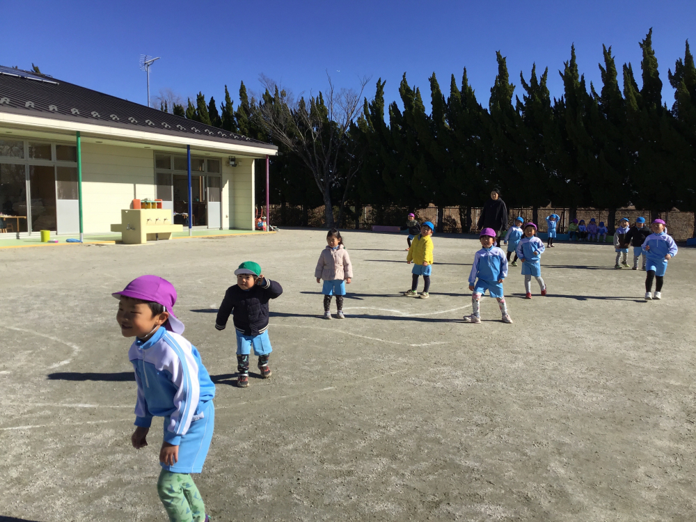 今年最後の登園！