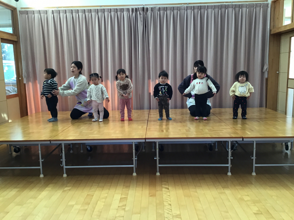 生活発表会予行練習①