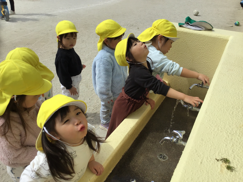 散歩に行ったよ！