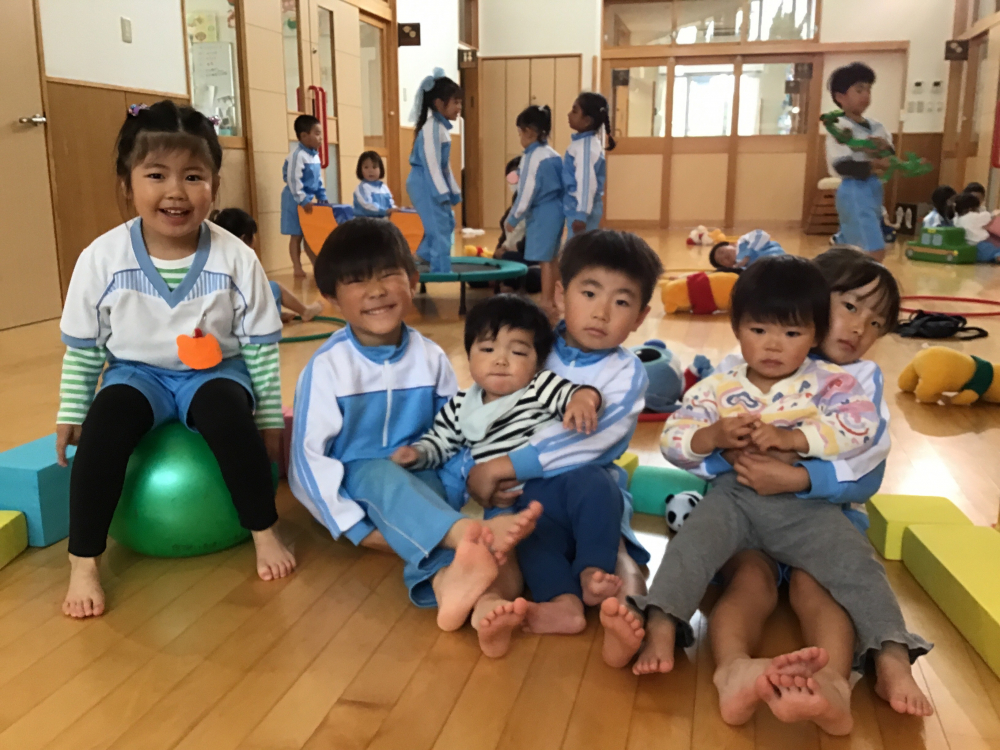 粘土遊び！