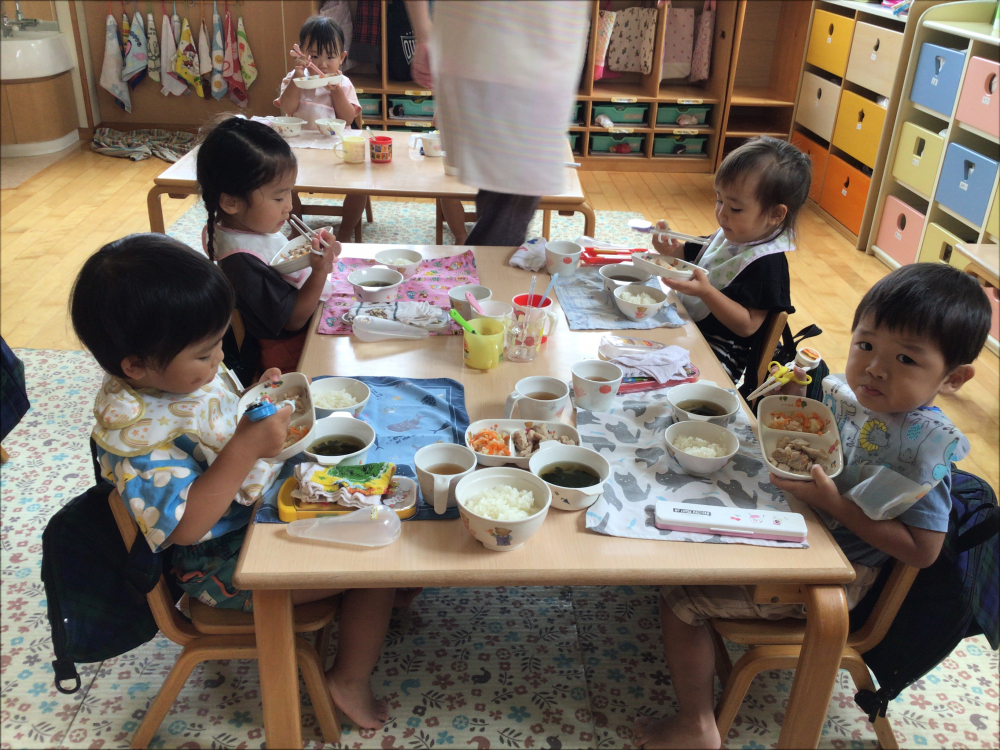 イエロー組（2歳児）の体操指導！