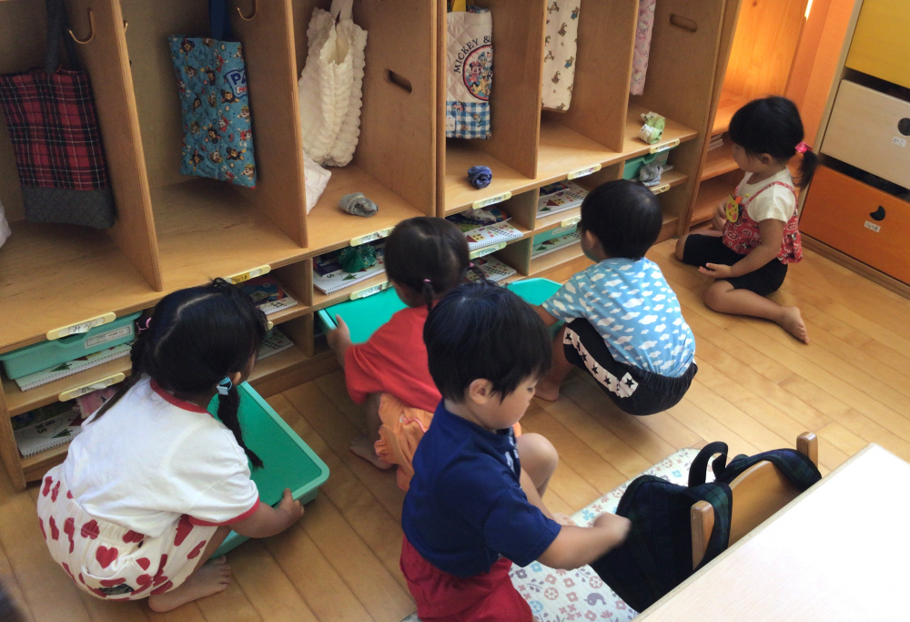 イエロー組の身体測定・ピカピカデー☆彡