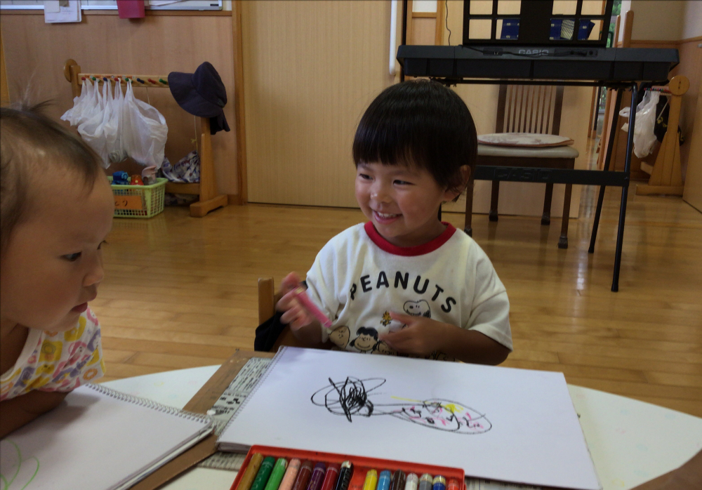 オレンジ組(1歳児)の楽しい一日♪