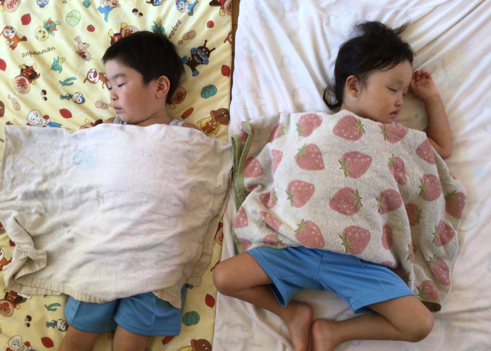 がんばった水泳指導(3歳児)