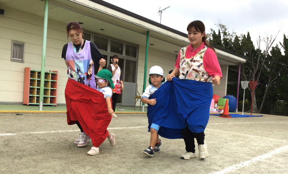 運動会予行練習②（3歳児～4歳児）